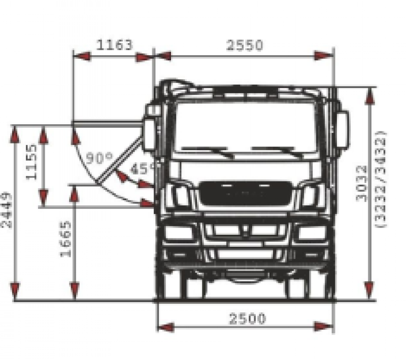 Зерновой КАМАЗ 65207 бортовой Сельскохозяйственная спецтехника