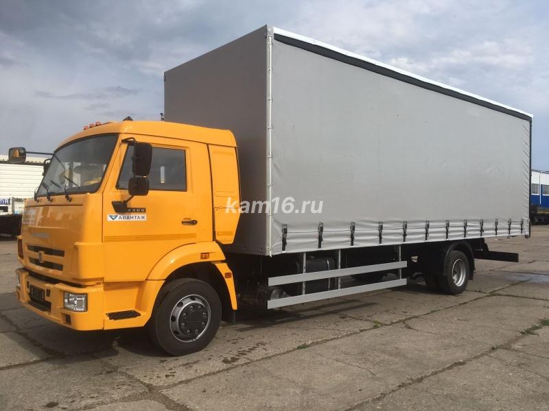 КАМАЗ 4308 шторный 8.3 м